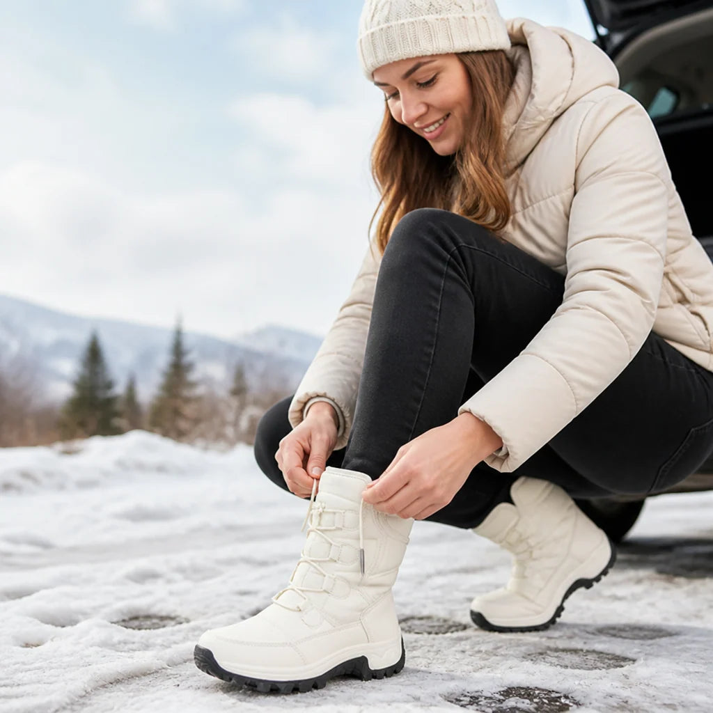 Women's Winter Boots Waterproof & Fur Lined