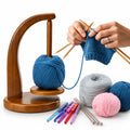 YarnMaster Wooden Yarn Winder with 360° Rotation Function