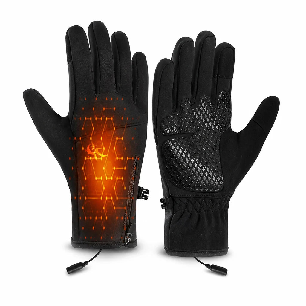 Heated Gloves USB Powered Touchscreen (Fleece Lined Non-slip Palm)