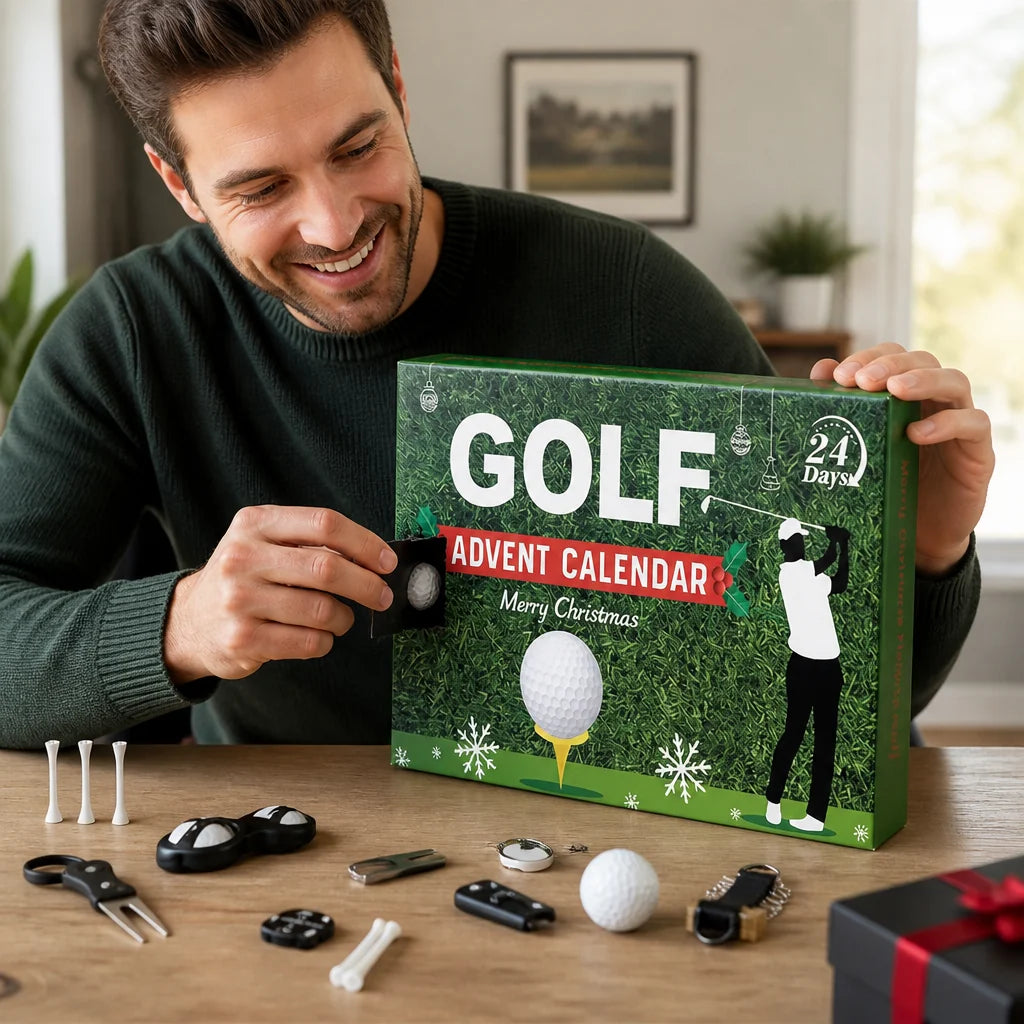 Premium 24-Day Golf Advent Calendar (including accessories)