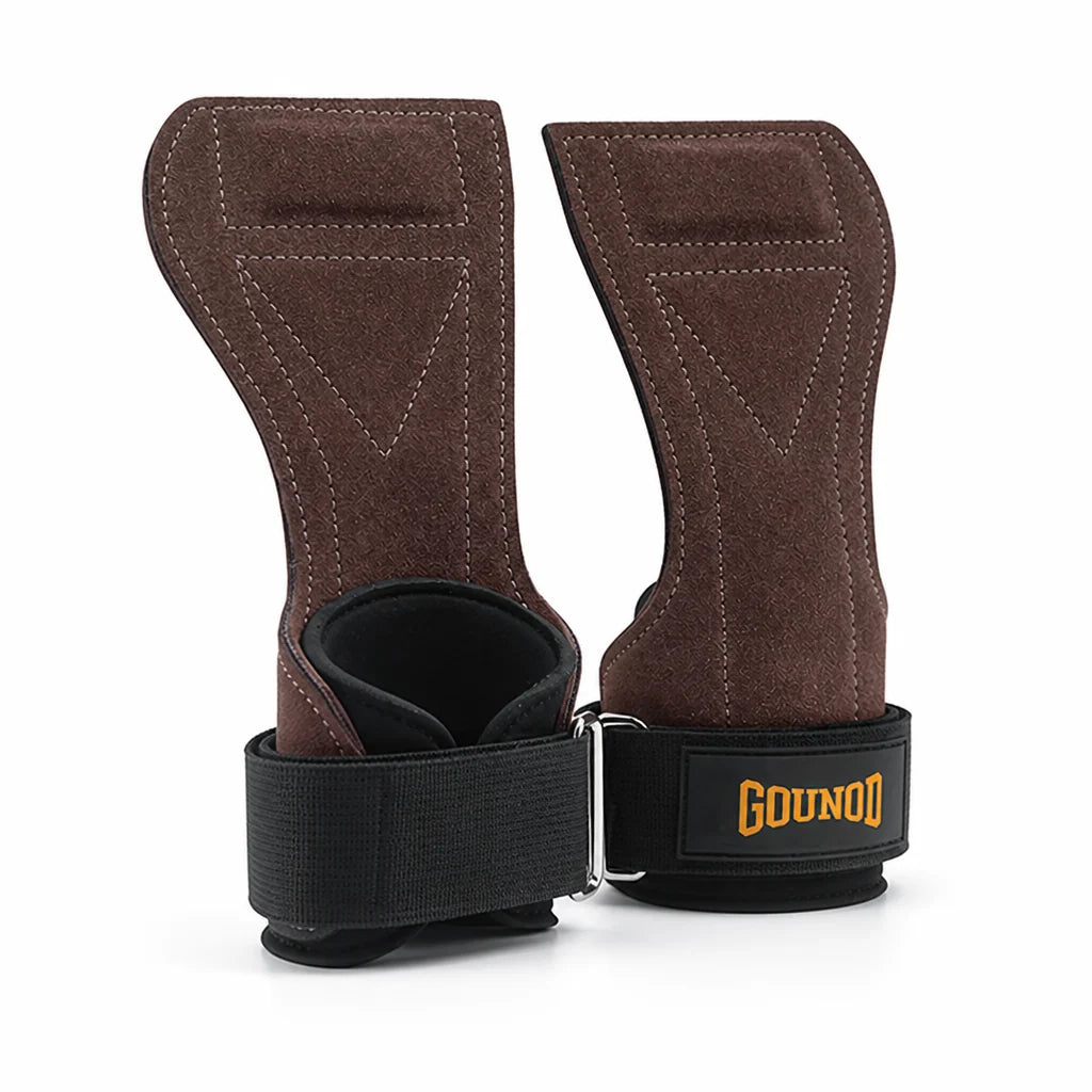 High-Quality Cowhide Leather Gloves for Weightlifting, Blister Resistant