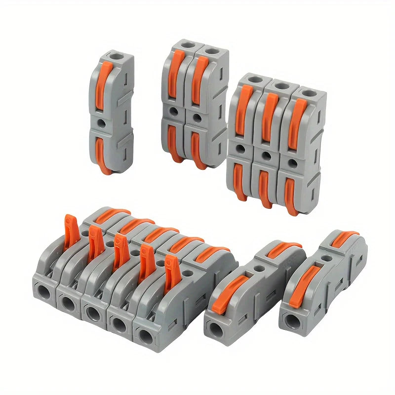 Hebelklemmverbinderset für Kabel | 2–4 Wege modular