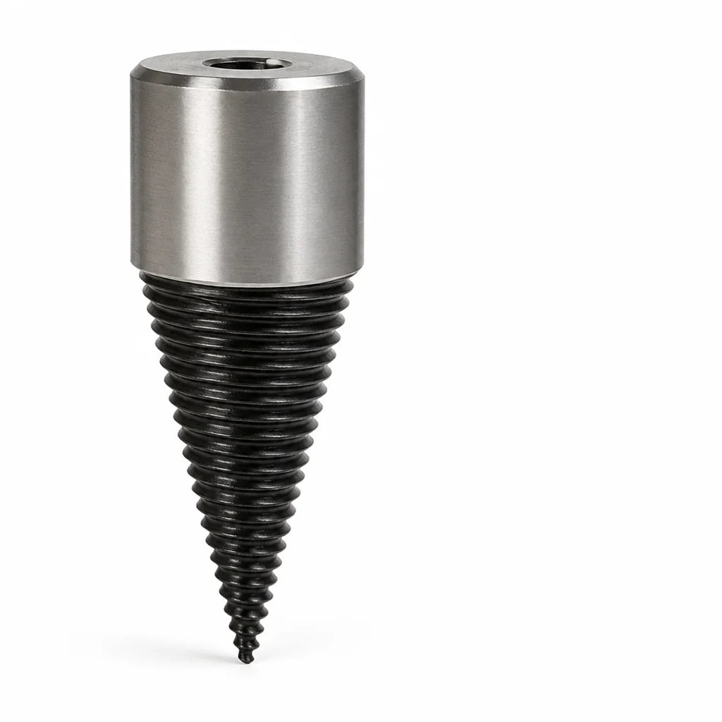 Impact-resistant high carbon steel drill for splitting firewood (32 mm)