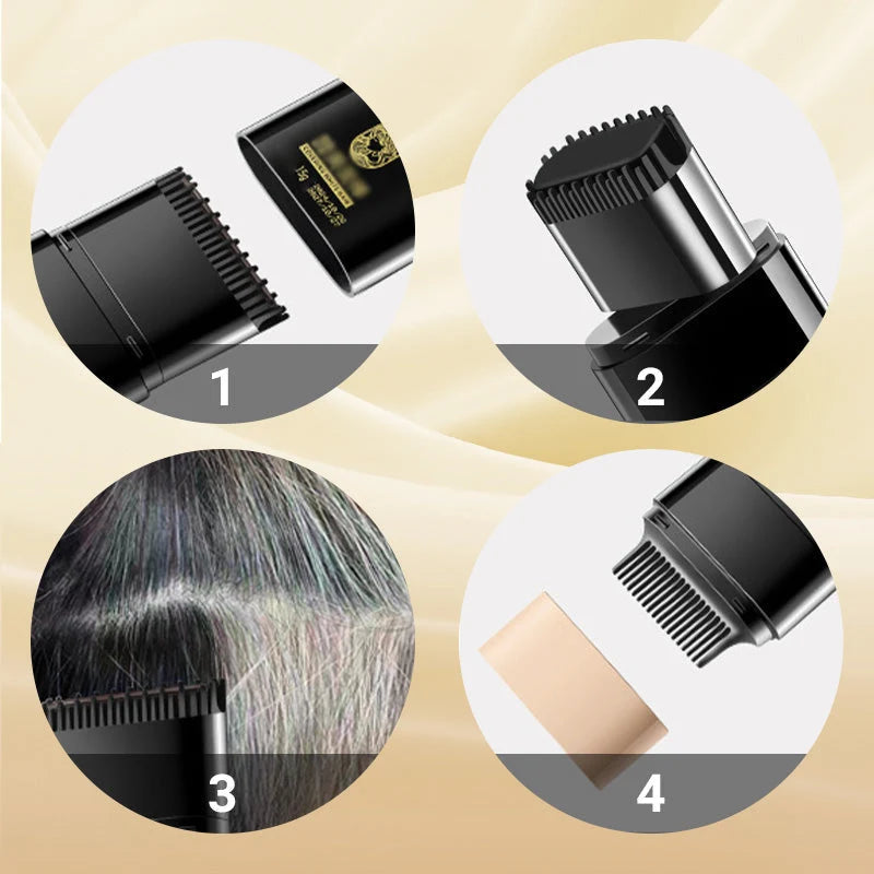 2-in-1 Hair Coloring Stick with Comb