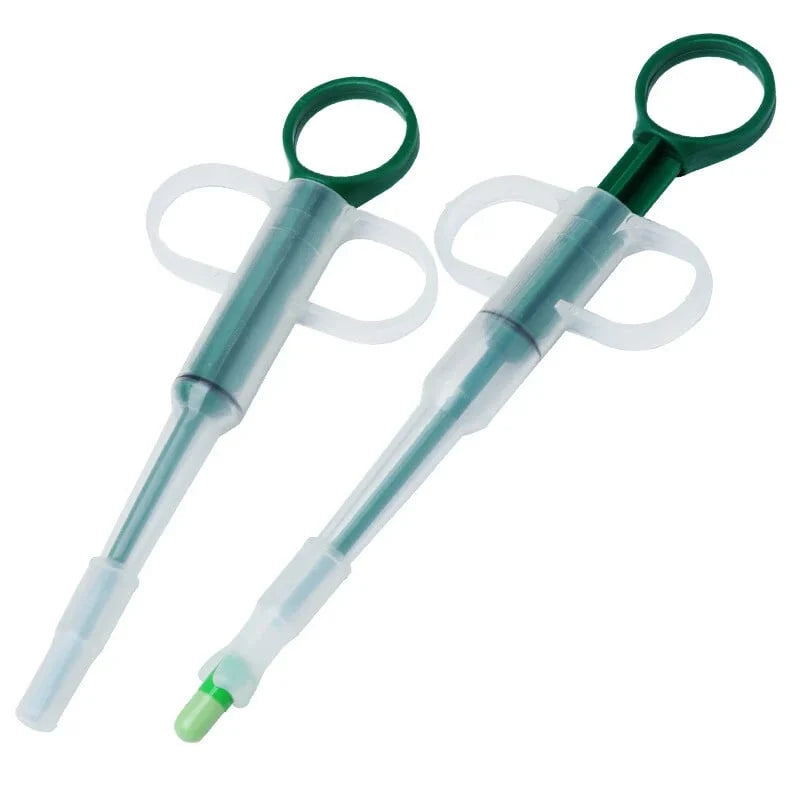 Pet Medication Dispenser Tablet Feeder Double Tip (2 Pack)