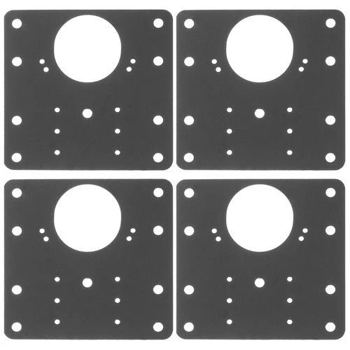Hinge Plate Repair Set 4-piece Stainless Steel