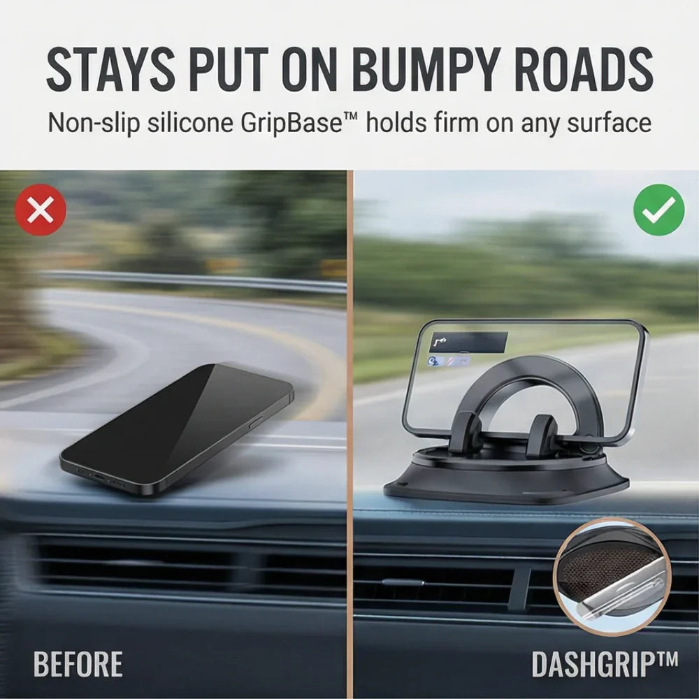 GripMaster™ — No More Skidding, Only Secure Control on Bumpy Roads