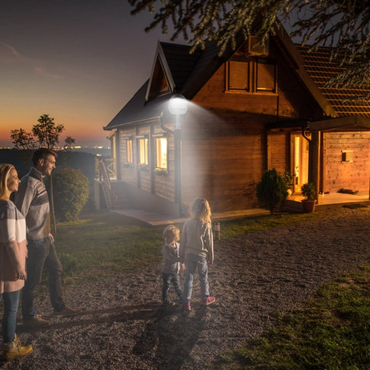 Outdoor Wall Pack Light Photocell Sensor Waterproof