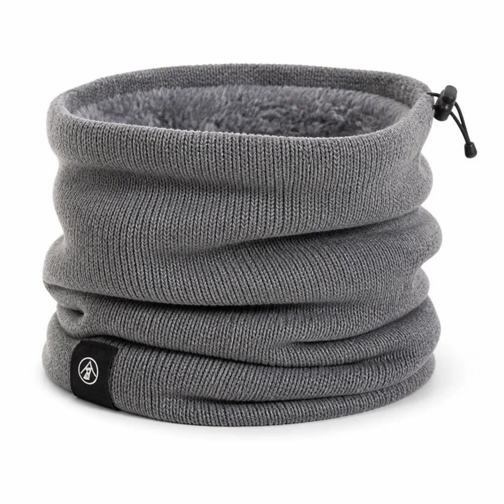 Neck Gaiter Fleece Lined & Windproof (Adjustable Drawstring)