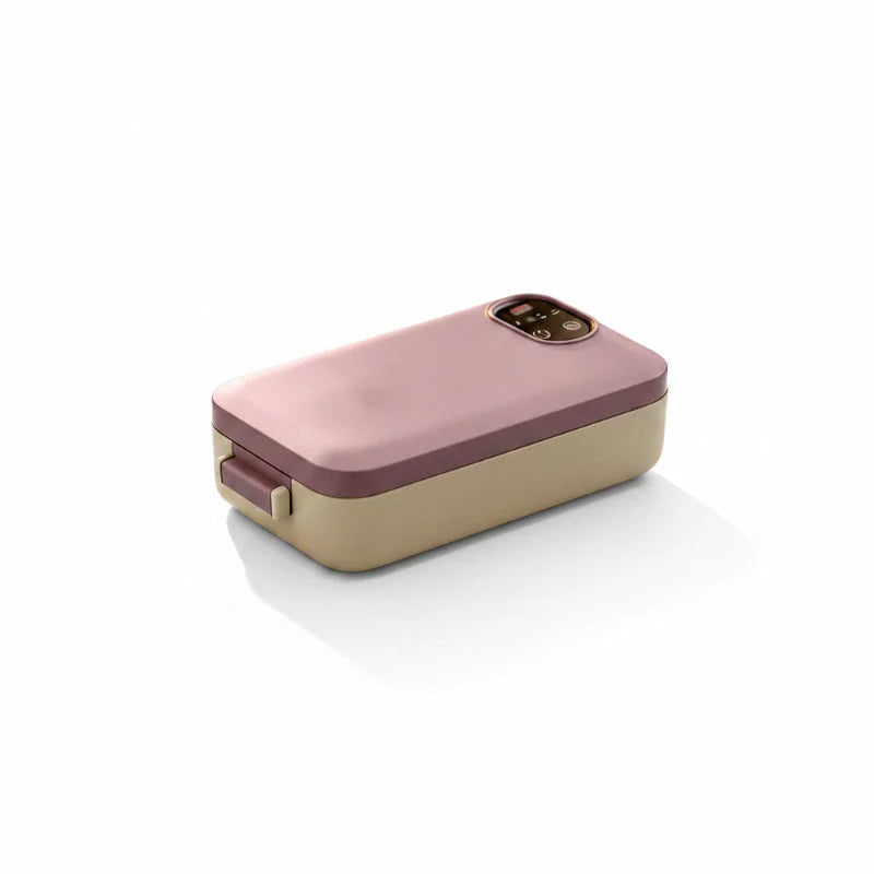 Electric Lunch Box with Wireless Self-Heating
