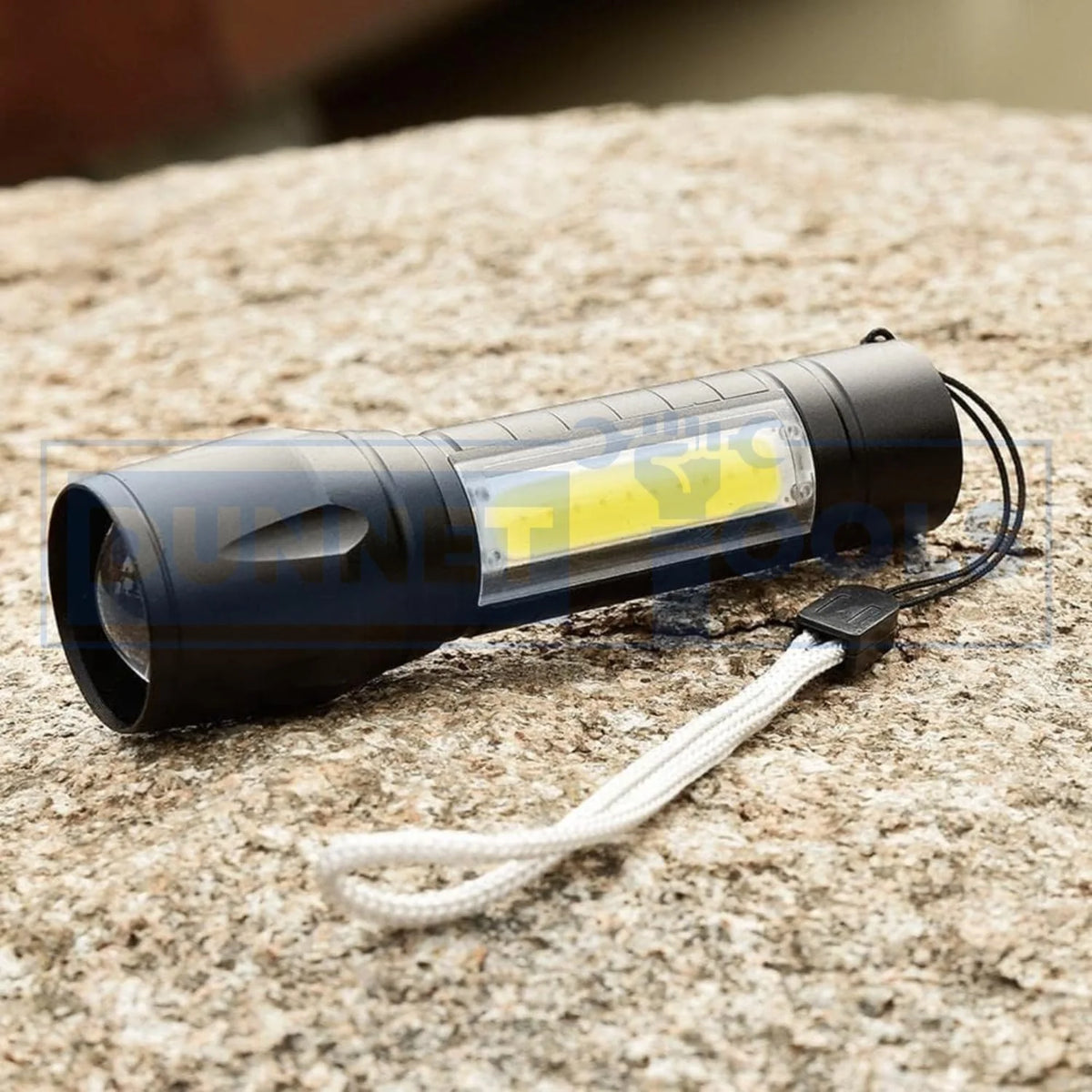 USB Rechargeable LED Flashlight 150 Lumens