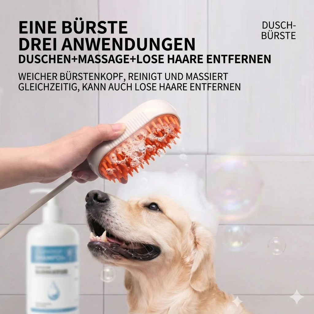 FurEase™ 3-in-1 Spray Brush — Transform Fur Care into a Stress-Free Pampering Ritual for Brightly Clean Furniture and Happy Pets