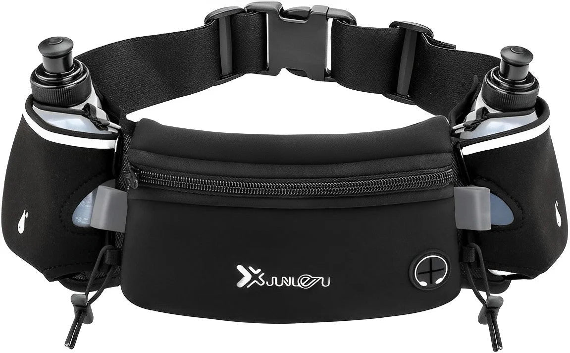 Running Belt with Water Bottle Holder