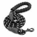 Reinforced Nylon Handle with Padding & Reflective Edge Dog Leash (for Strong Dogs)