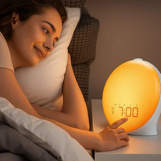 Sunrise Alarm Clock Wake-Up Light & Nature Sound Machine
