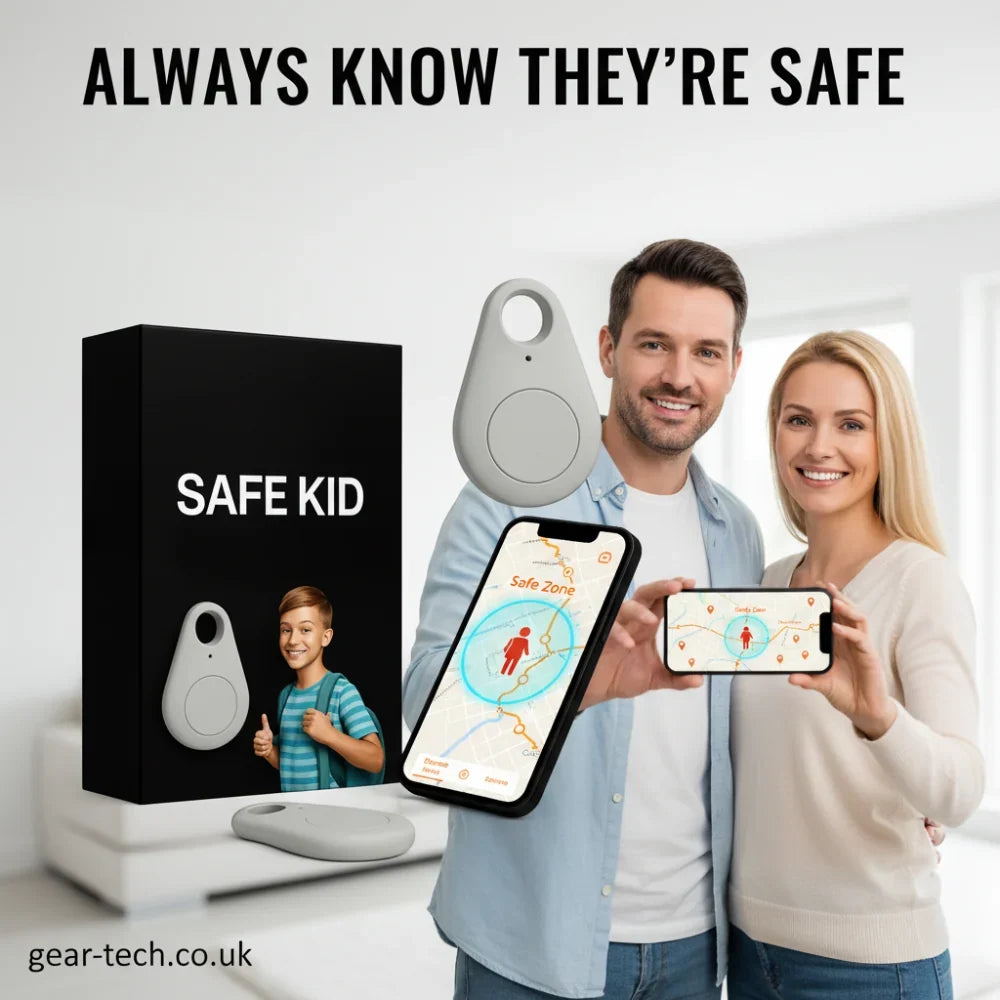 GPS Tracker for Kids, SOS Emergency Button