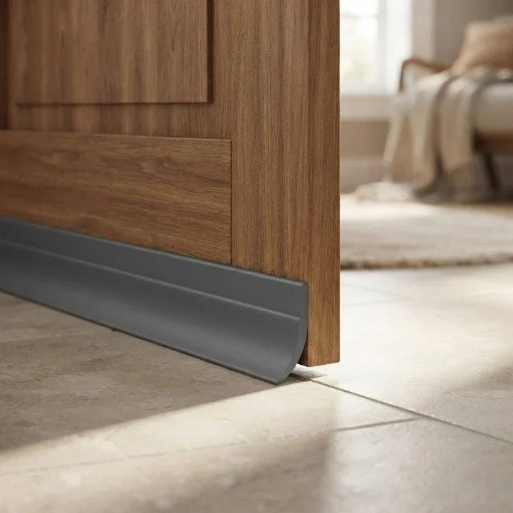 Self-adhesive three-layer silicone seal for doors