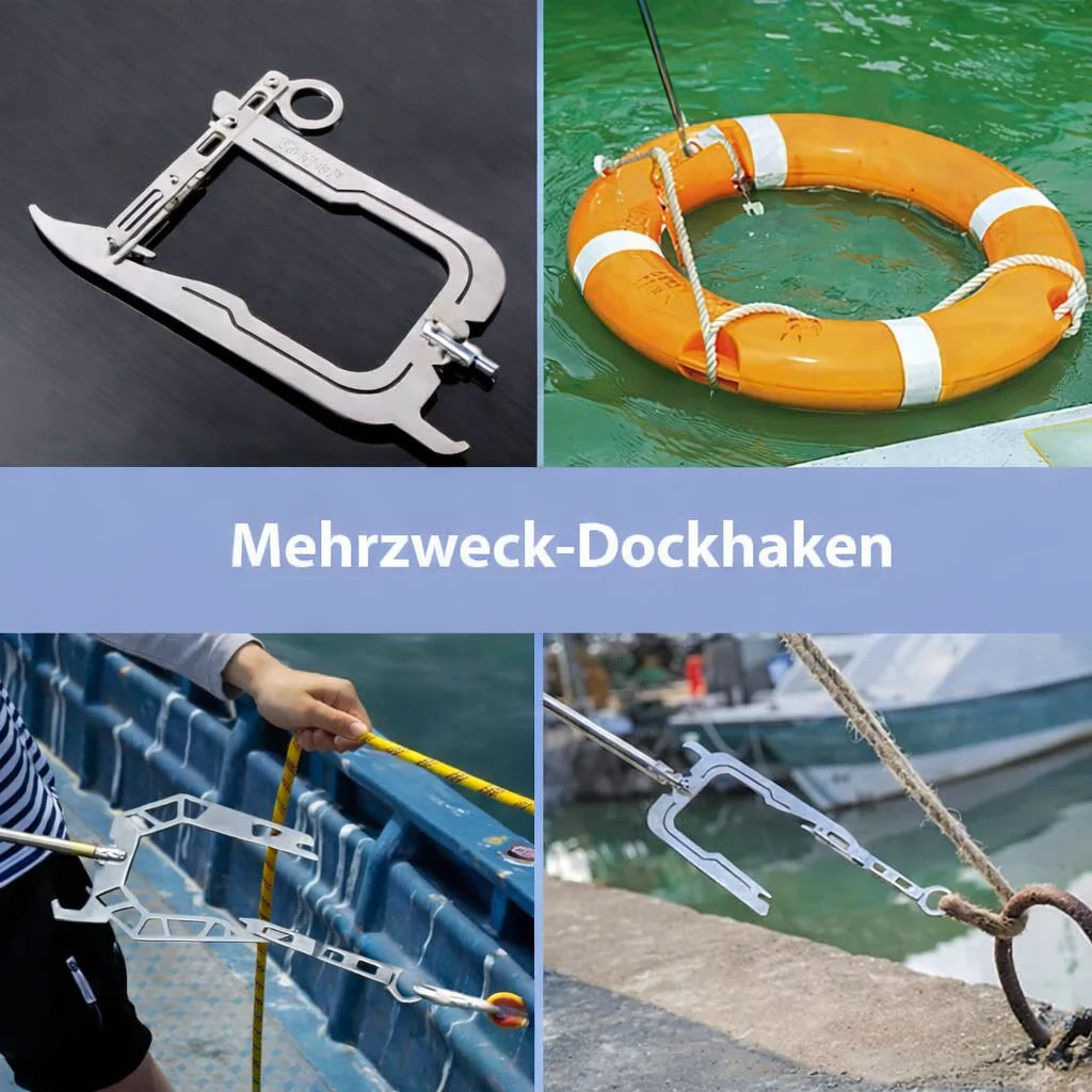 PortWave™ — No More Struggling When Mooring – Pull Your Boat Securely and Stress-Free to the Dock!