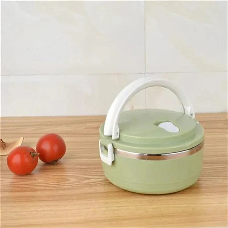 Insulated Lunch Box, Leakproof, Stainless Steel Interior