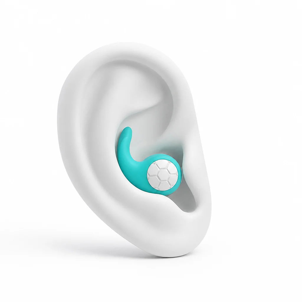 Earplugs Reusable Silicone Noise Reduction