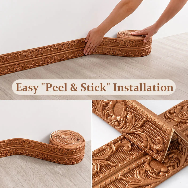 Self-adhesive Decorative Strips for Walls & Furniture