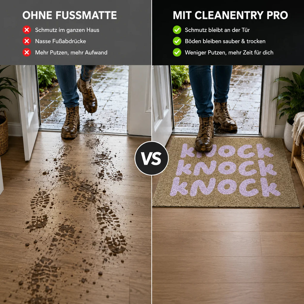 CleanEntry Pro PVC Floor Mat with Textured Surface