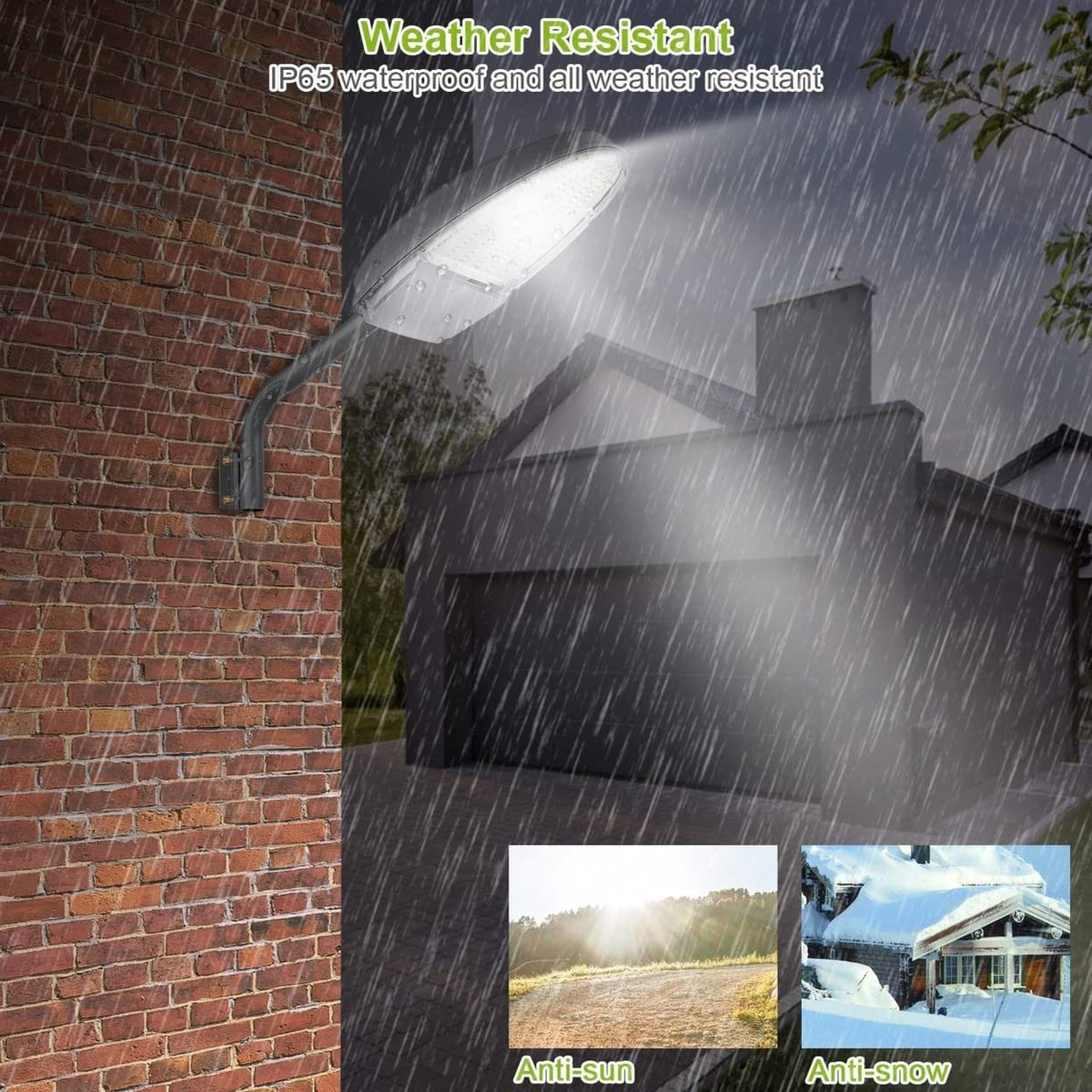 Outdoor Wall Pack Light Photocell Sensor Waterproof