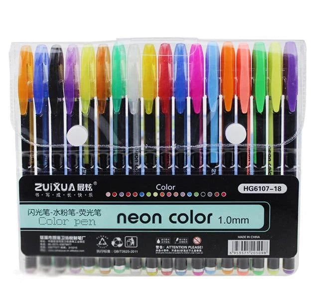 Glitzerly Glitter Gel Pens Set