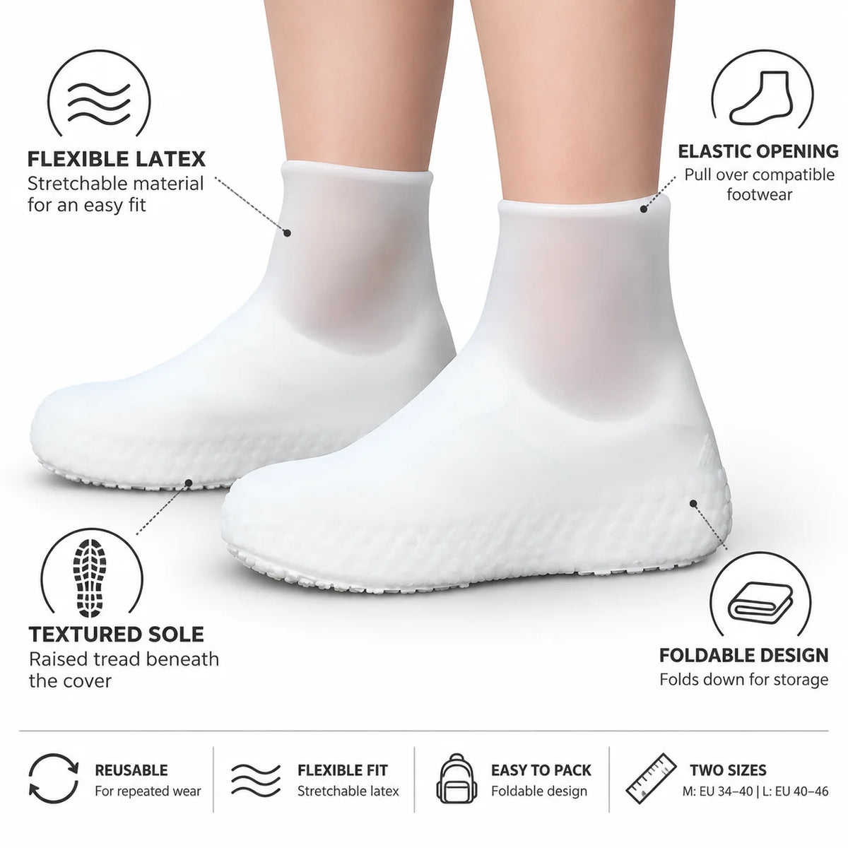 DryStep Cover – Keeps your shoes dry in any weather