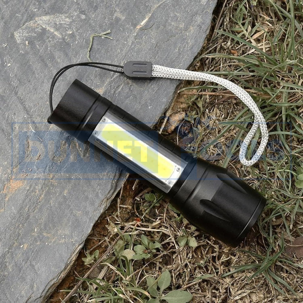 USB Rechargeable LED Flashlight 150 Lumens