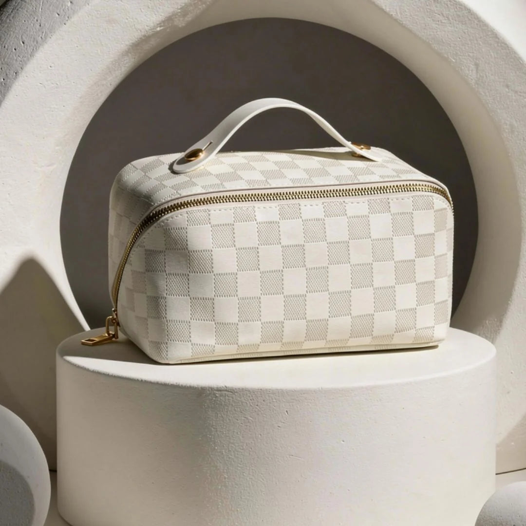 Cosmetic Bag Make-up Organizer with Compartments