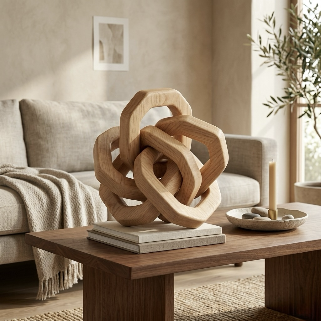 Wood Knot Decorative Sculpture