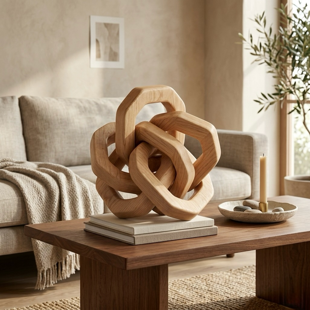 Wood Knot Decorative Sculpture
