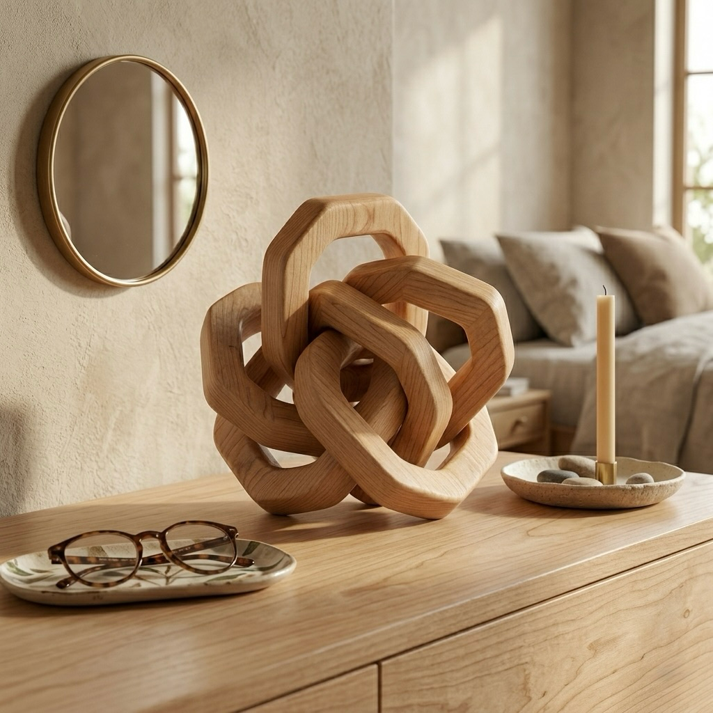 Wood Knot Decorative Sculpture