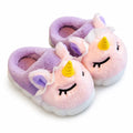 Soft Plush Unicorn Slippers with Non-Slip Sole (Children)