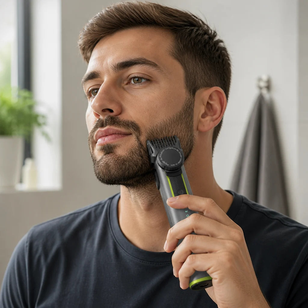 4-in-1 Cordless Waterproof Grooming Trimmer