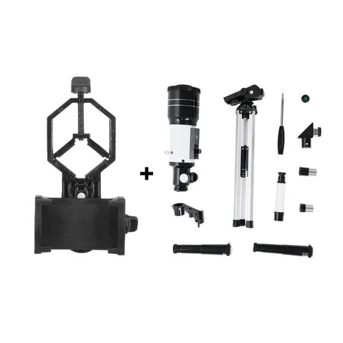 Astronomy Telescope 70mm Aperture Refractor Aluminum Tripod