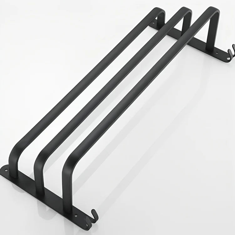 Bathroom Towel Rack Wall Mount Aluminum