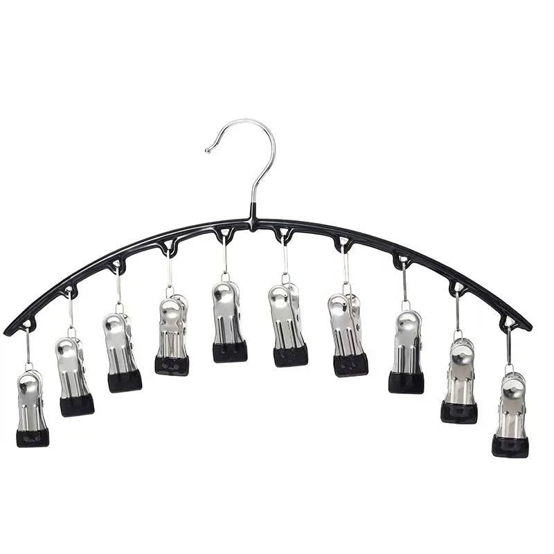 Leggings Organizer Clothes Hanger with Rubber Clips