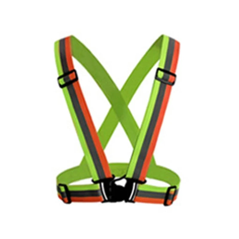 Reflective Safety Vest with Snap Closure