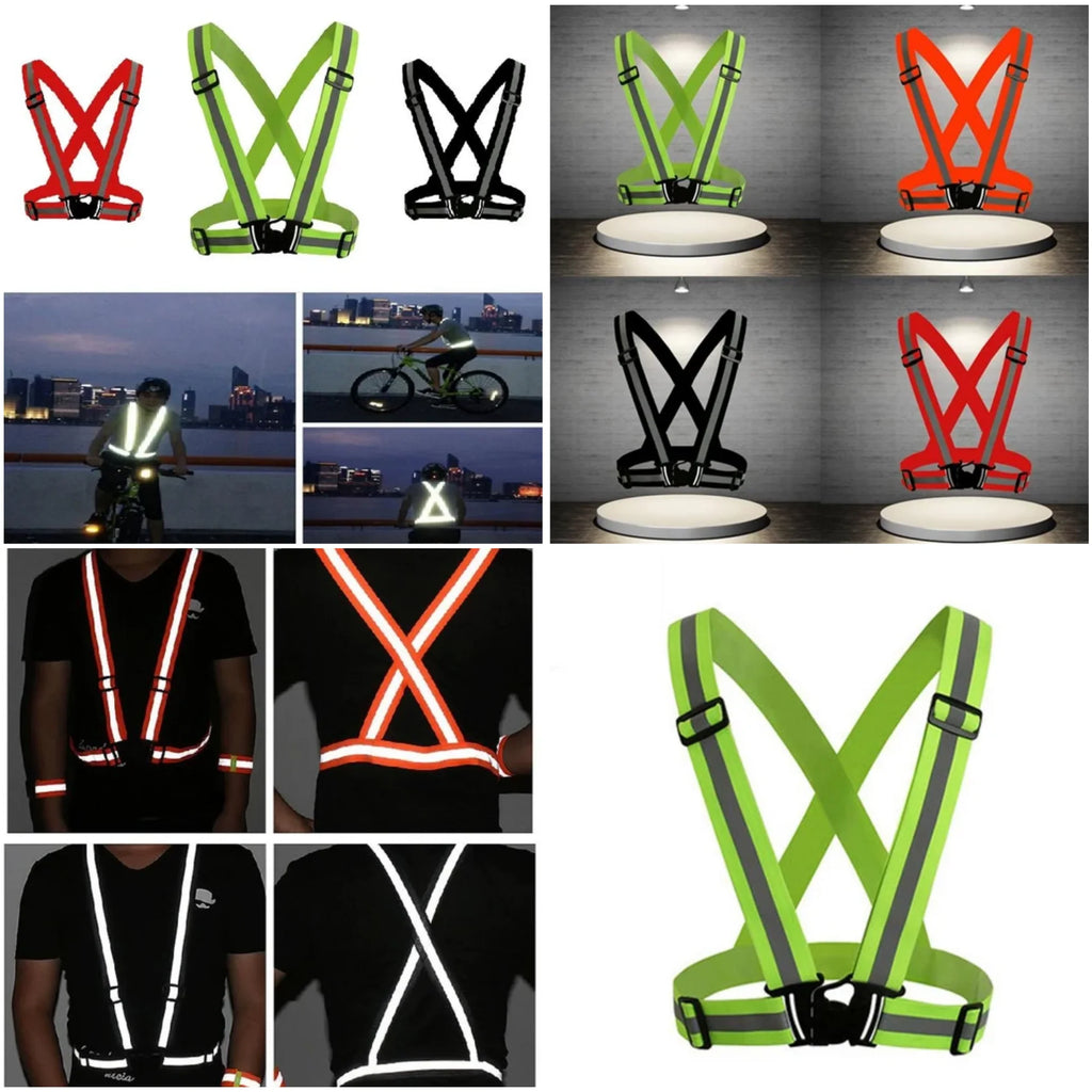 Reflective Safety Vest with Snap Closure
