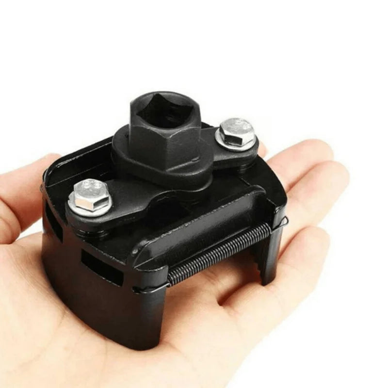 Adjustable Oil Filter Wrench 60–80 mm | 2-Claw Grabber for Oil Filter