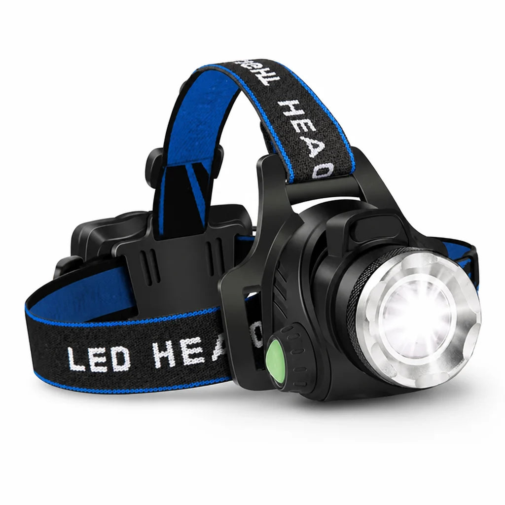 2000 Lumen USB Rechargeable Headlamp