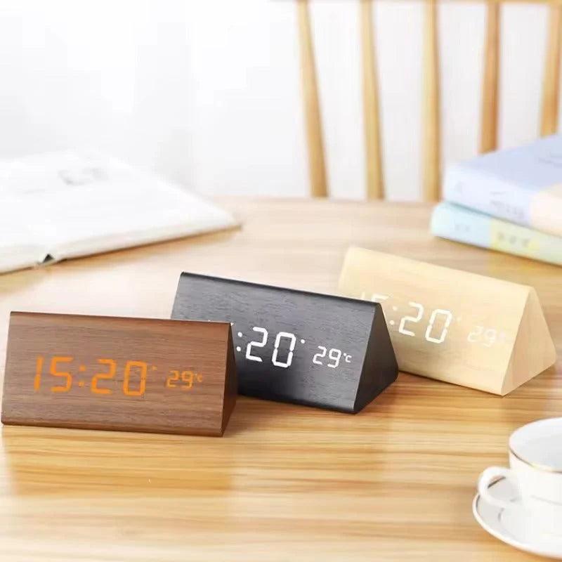 Digital Alarm Clock with Voice Activated Control