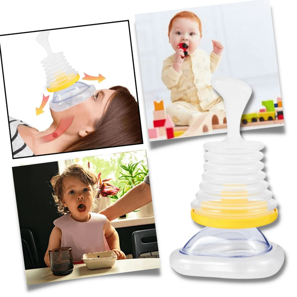 Anti-choking device – Immediate aid for swallowing emergencies