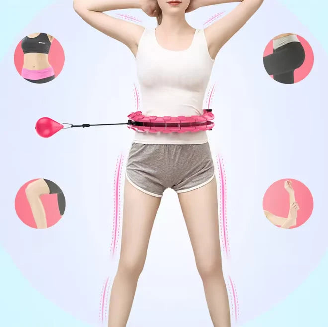 Hula Hoop for Adults – 2-in-1 Fitness Ring