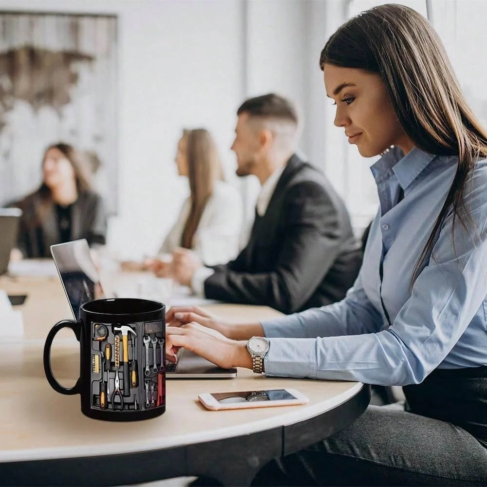 CraftMaster™ Precision Mug — Celebrate Your Maker Power with Every Sip in Durable Style