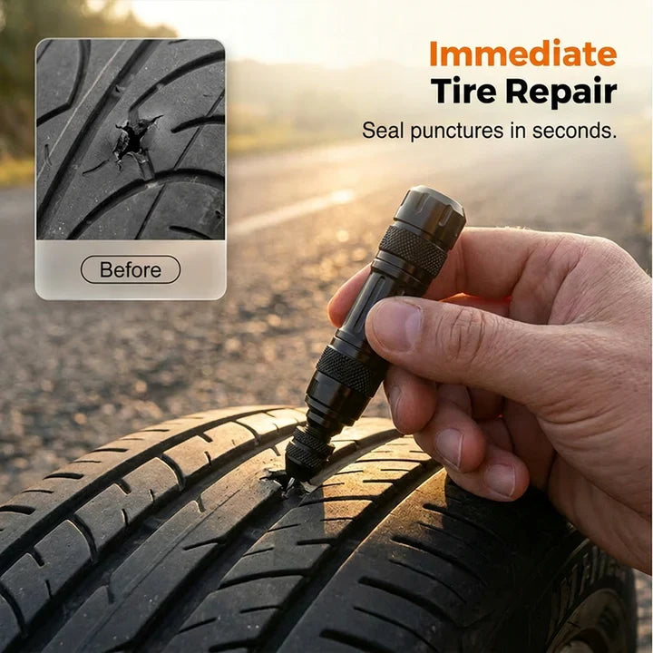 RoadGuard Tire Repair Kit with 10 Strips
