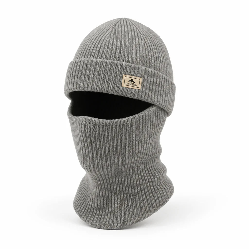 Thick Knitted Windproof Balaclava (Integrated Face Mask)