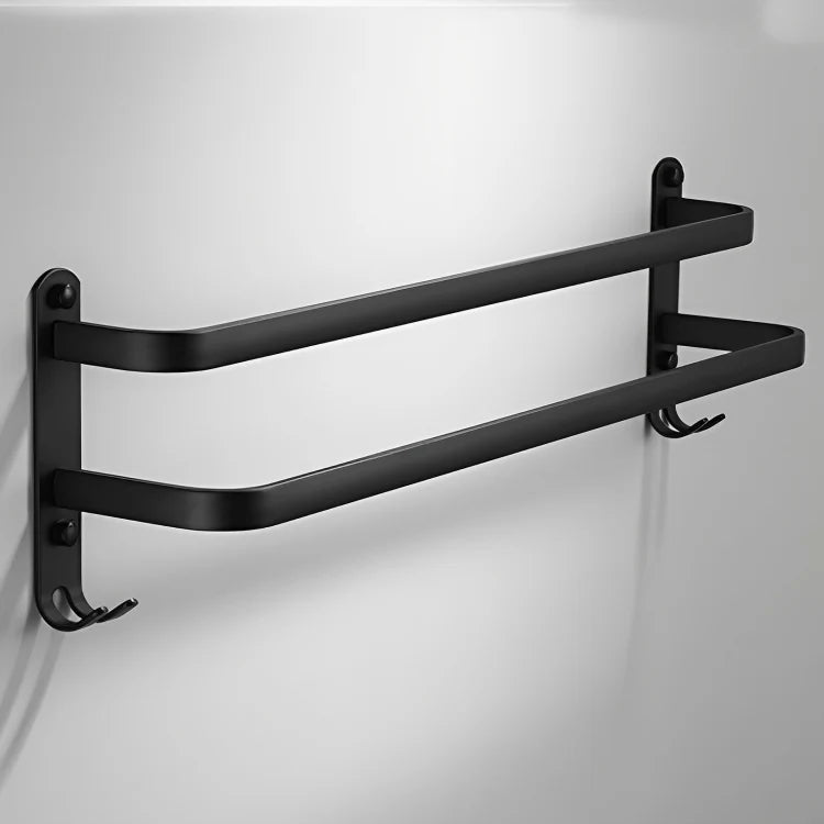 Bathroom Towel Rack Wall Mount Aluminum